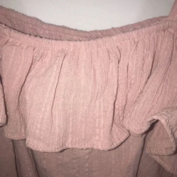 Sienna Sky Pink Ruffle Sleeveless Tank Top - Picture 3 of 11